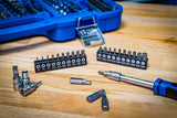Galvučių rinkinys | 6.3 mm (1/4") / 10 mm (3/8") / 12,5 mm (1/2") | 192 vnt. (2243)