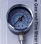 PRESSURE GAUGE FOR DUAL WHEELS | 15 BAR (TG15)