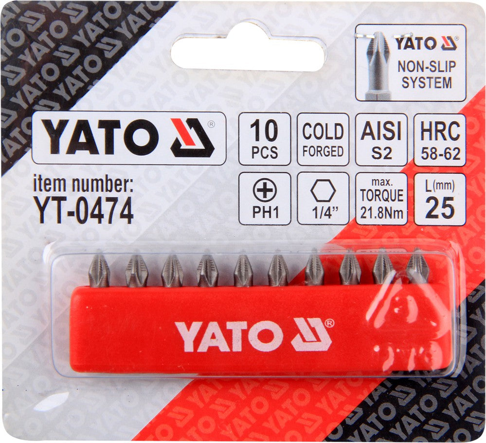 Antgalis PH1x25 mm 10 vnt. (YT-0474)