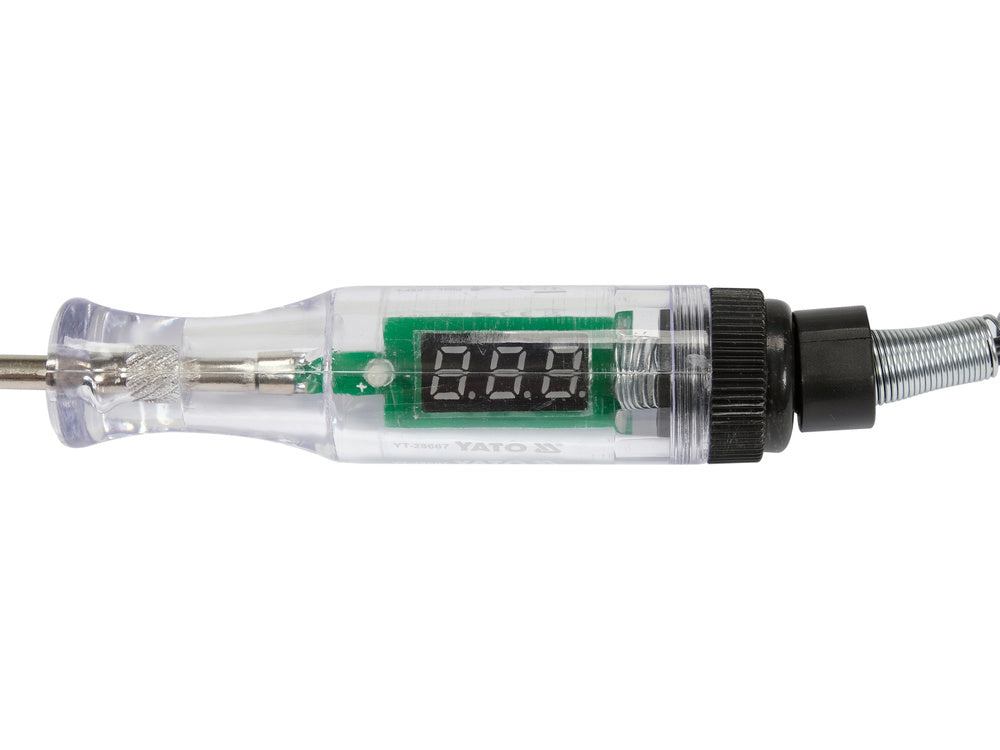 Automobilinis įtampos testeris | 3-48V | LCD ekranas (YT-28667)