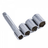 Dinamometrinis raktas | ilgintuvas + 3 galvutės | 12,5 mm (1/2") | 28 - 210 Nm (TW12)