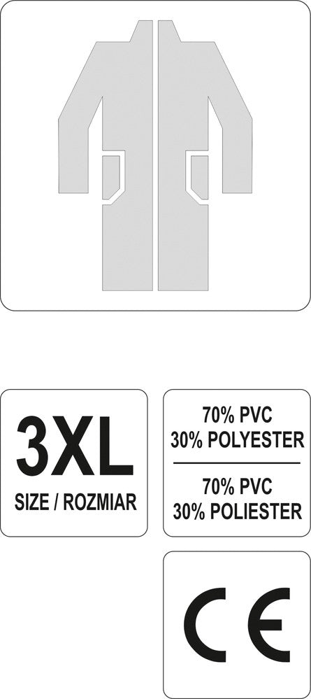 Lietpaltis CLOUDBURST | XXXL dydis (74633)