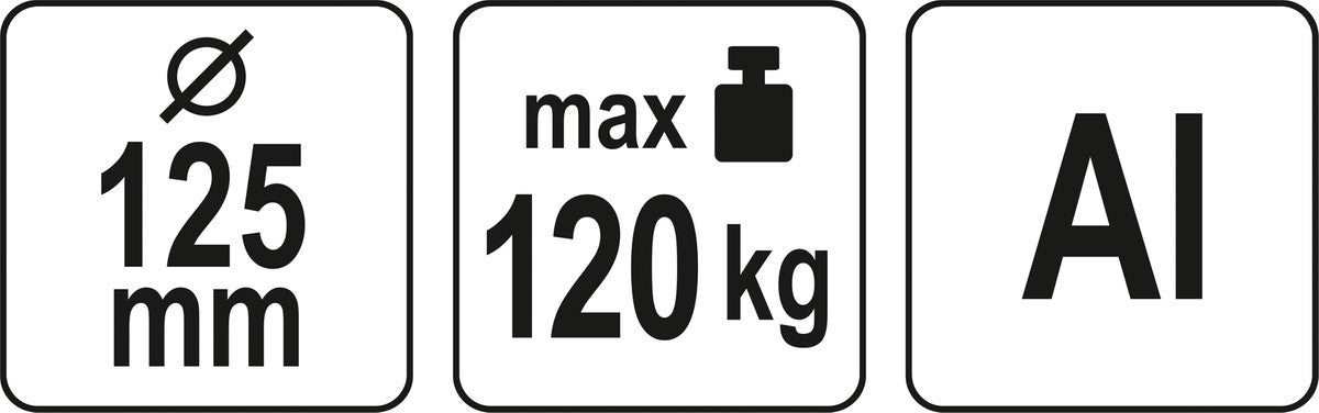 Вакуумный подъёмник | 2 x 125 mm / 120 kg