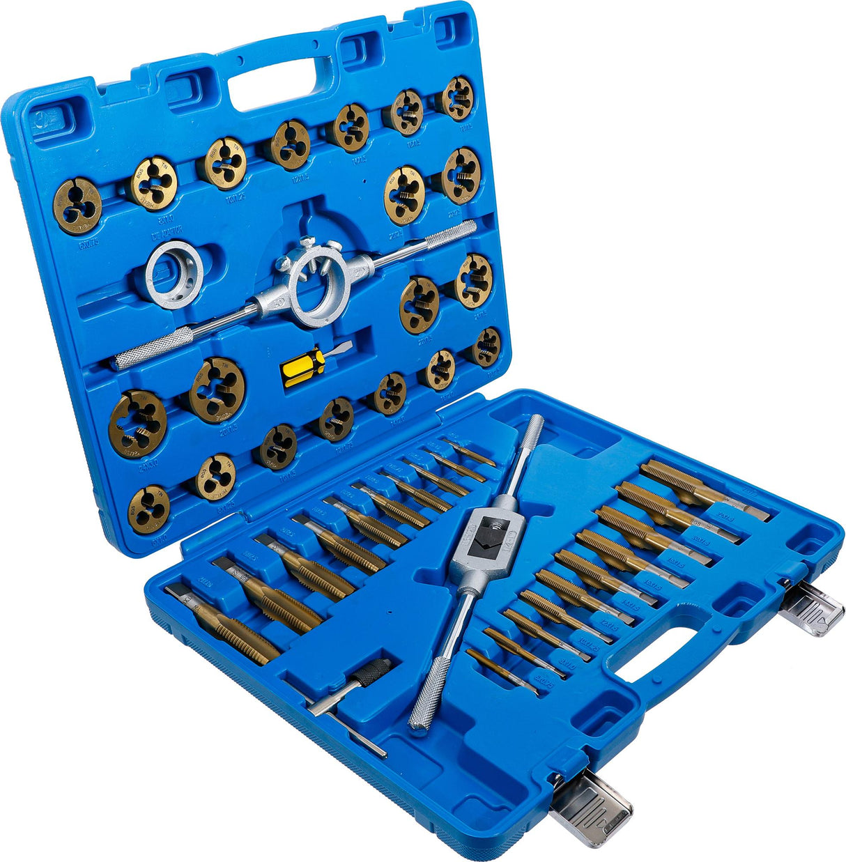 TAP AND DIE SET | TIN-COATED | M6 - M24 | 45 PCS (1899)