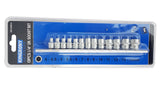 Galvučių rinkinys, 6-kampės | 6.3 mm (1/4") | 4 - 14 mm | 13 vnt. (KR144014)