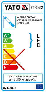 WORK LAMP RECHARGEABLE | 60+1 LED (YT-0852)