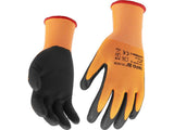 SAFETY GLOVES TOUCHSCREEN FINGERS NITRILE S. 8 (YT-74754)