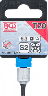Antgalis 5-kampis 1/4" TS-Star su skyle TS20 (2355-TS20)