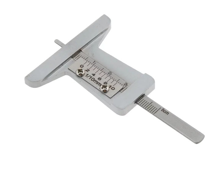 TYRE TREAD DEPTH GAUGE | STAINLESS STEEL | 0-50 MM (TG001)