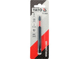 IMPACT BIT 100 MM LONG | 1/4" | PH1 | 1 PC (YT-78060)