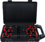 T-HANDLE L-TYPE WRENCH SET | INTERNAL HEXAGON | 2 - 10 MM | 9 PCS. (7882)