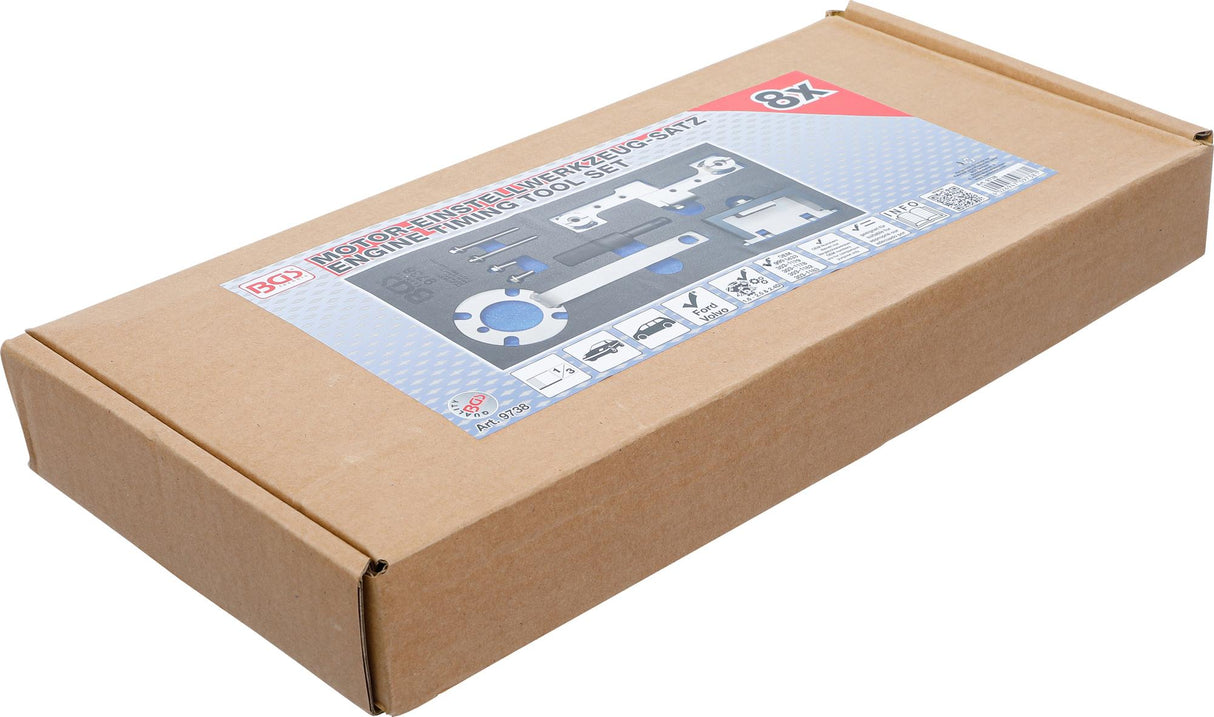 TOOL TRAY 1/3: ENGINE TIMING TOOL SET | FOR FORD 2.5, VOLVO 1.6 - 2.5 & 2.4D (9738)