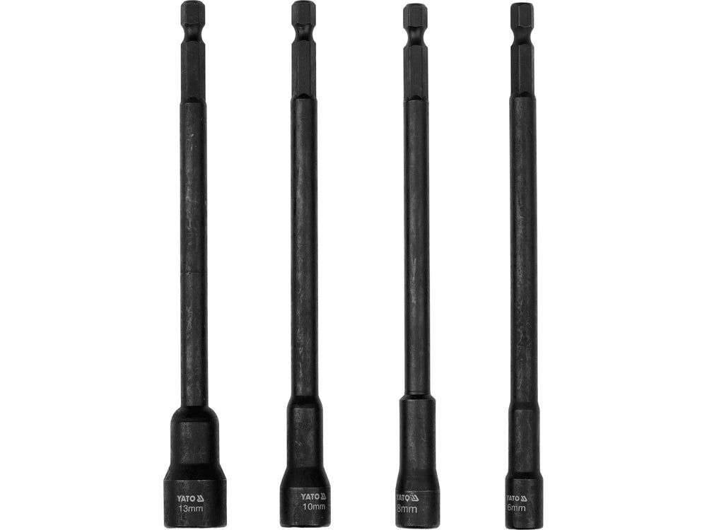 NUT SETTER SET 1/4" 150MM 4PCS (YT-04642)