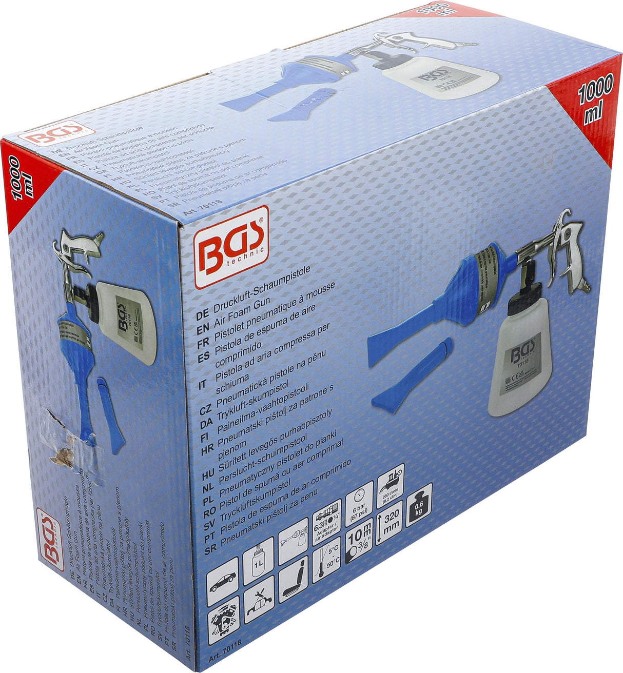 AIR FOAM GUN (70118)
