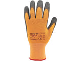 SAFETY GLOVES TOUCHSCREEN FINGERS PU S. 8 (YT-74751)