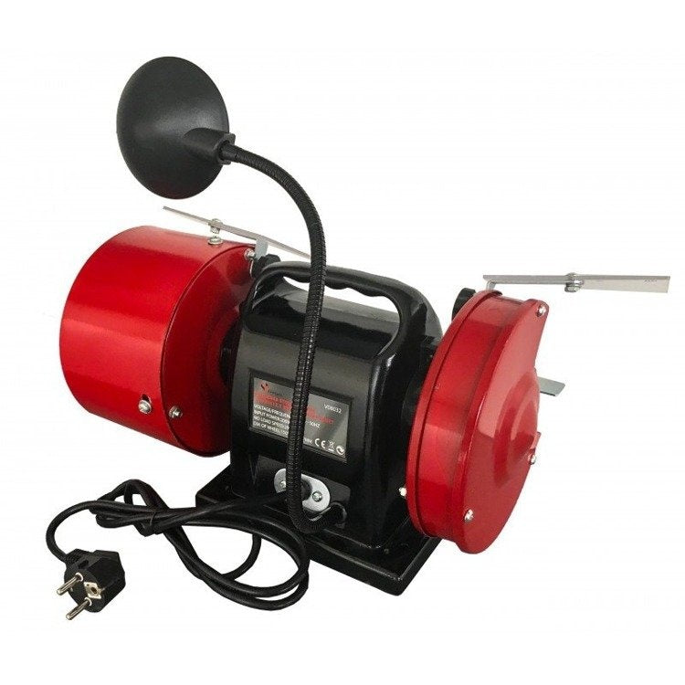 Elektrinis galąstuvas su apšvietimu | 350W | 150 mm x 2 + šepetys (BG815)