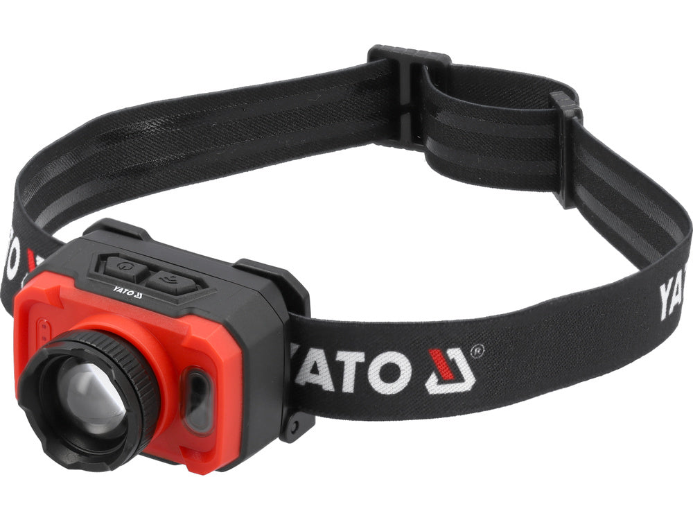 Lempa dedama ant galvos | 600LM AKU / judesio daviklis  | LED (YT-085941)