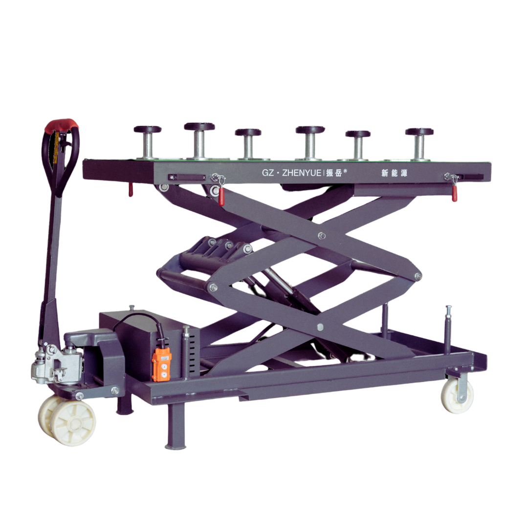 ELECTRIC VEHICLE BATTERY REMOVAL AND LIFTING SCISSOR PLATFORM (H2100)