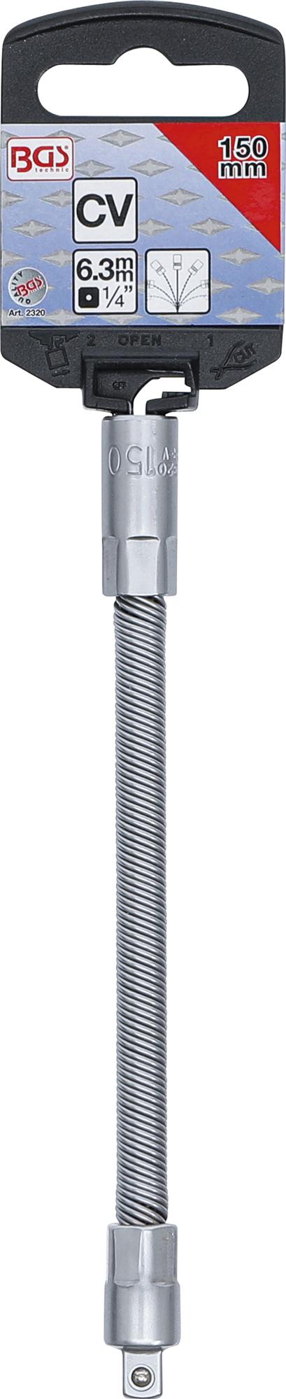 Пружинный удлинитель | 6.3 mm (1/4") | 150 mm