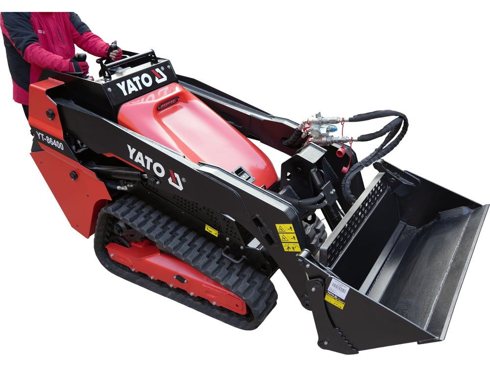 Vikšrinis mini krautuvas dyzelinis 24,4 AG (18,2 kW) / 650 kg (YT-86400)