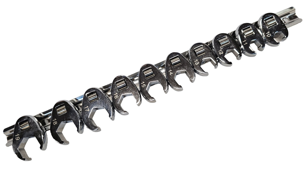 SIDE WRENCH SET | 10 MM (3/8") | 10 - 19 MM | 10 PCS. (SK3921)