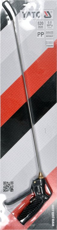 Oro pūtimo pistoletas labai ilgas | 520 mm (YT-23733)