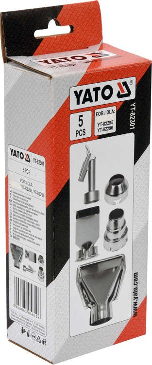 HEAT GUN NOZZLES SET 5PCS (YT-82301)