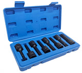 Ударные биты | 12,5 mm (1/2") | T-Star (Torx) T30 - T80 | 8 шт.