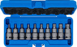 Ударные биты | 12,5 mm (1/2") | T-Star (Torx) T20 - T70 | 10 шт.