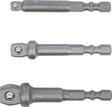 Adapterių rinkinys su šarnyrais | 6.3 mm (1/4") | 3 vnt. (9162)