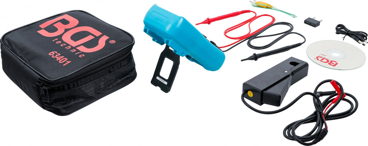 Automobilių skaitmeninis multimetras su USB sąsaja (63401)