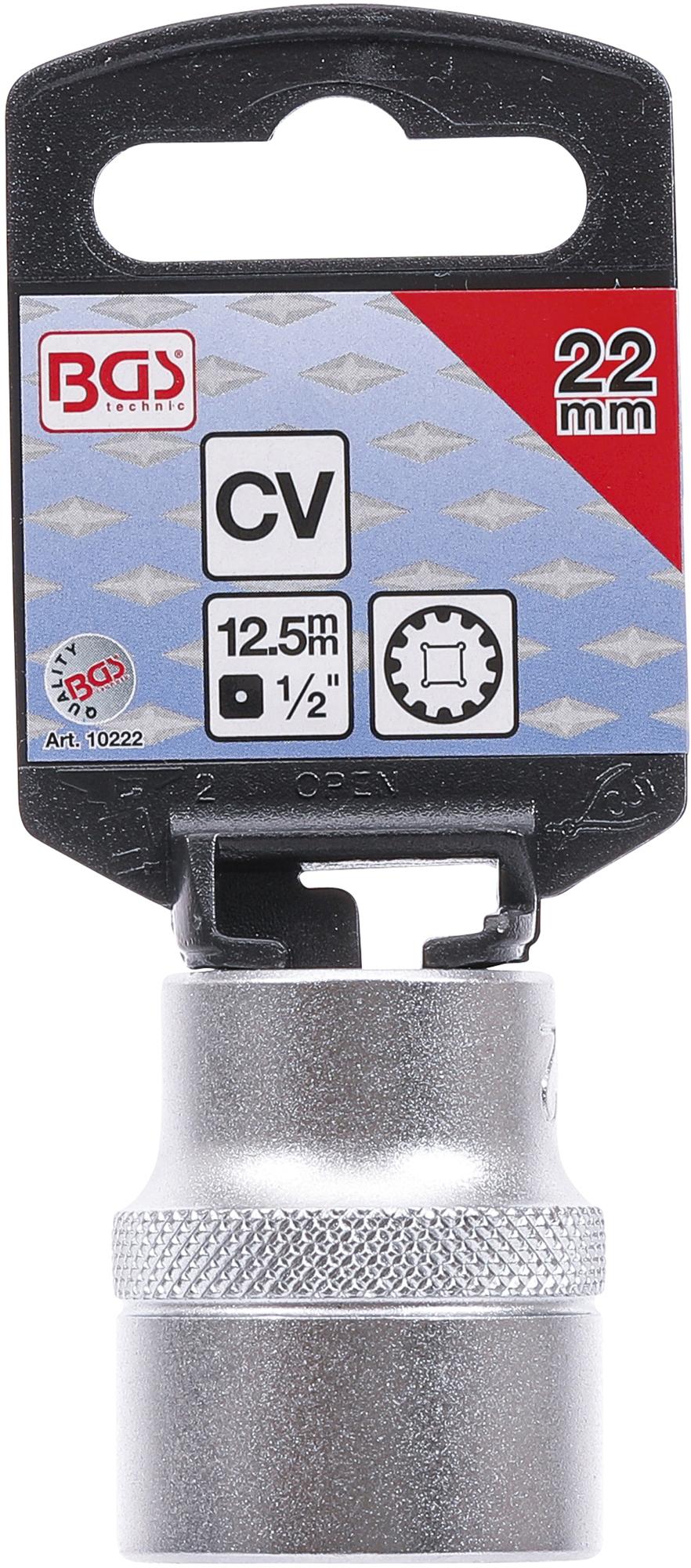 Galvutė daugiafunkcinė 1/2", 22mm (10222)