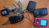 Lazerinis atstumo matuoklis - raktų pakabukas | 0.05 - 30 m (YT-731244)