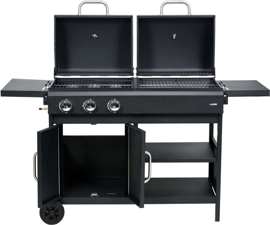 GRILL 2IN1, GAS + CHARCOAL TORNE 8,4KW (99649)