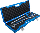 TORQUE WRENCH SET | FOR 14 X 18 MM INSERT TOOLS | 40 - 210 NM | 11 PCS. (7193)