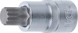 Antgalis įpresuotas į galvutę | 12,5 mm (1/2") | Spline (XZN) M14 (4344)