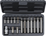 Antgalių rinkinys | trumpas / ilgas | 10 mm (3/8") storio | T-Star (Torx) | 15 vnt. (5040)