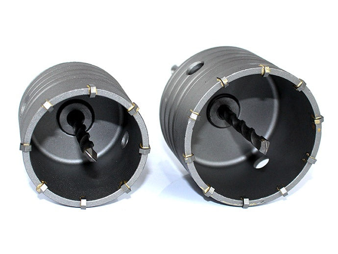 Набор коронок для сверления SDS Plus | 65 mm + 80 mm | 2 шт.
