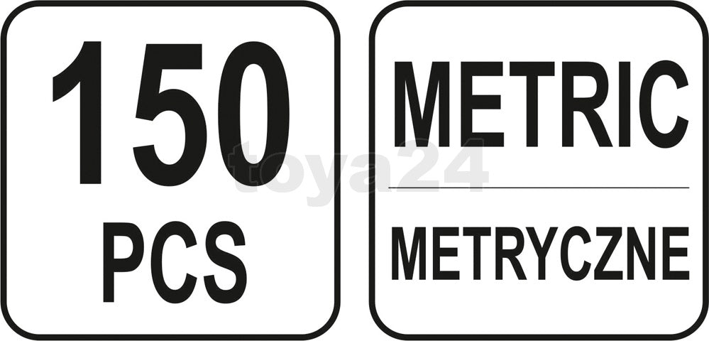 Veržlių "Peteliškių"rinkinys 150 vnt (YT-06776)