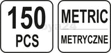 Veržlių "Peteliškių"rinkinys 150 vnt (YT-06776)