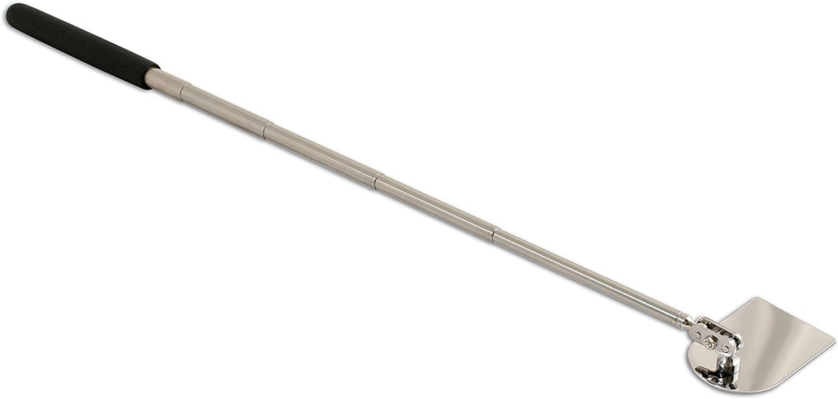 Teleskopinis nerūdijančio plieno veidrodis didelio dydžio | 95x50 mm (TM95)
