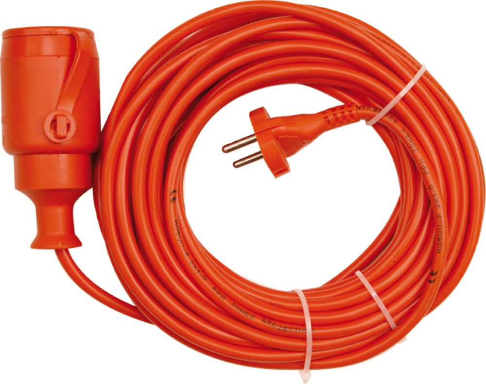Prailginimo kabelis su lizdu 2x1 mm² 40m (82677)