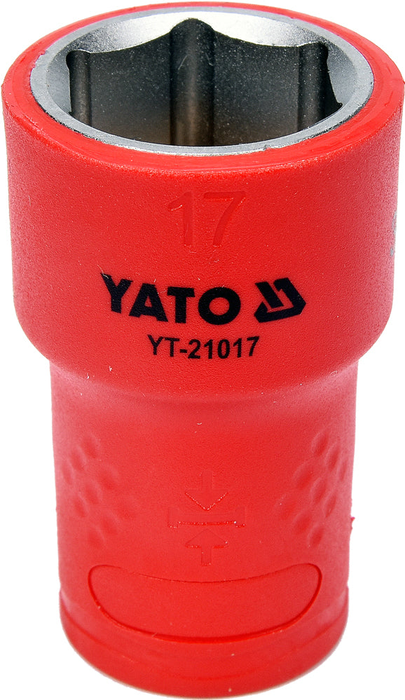 Galvutė izoliuota 17 mm, 3/8" VDE (YT-21017)