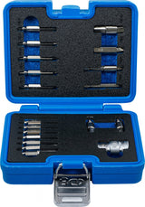 Varžtų ištraukimo rinkinys | vidiniam šešiakampiui 1,5 - 10 mm / T-Star (Torx) | T10 - T55 | 19 vnt. (9173-1)
