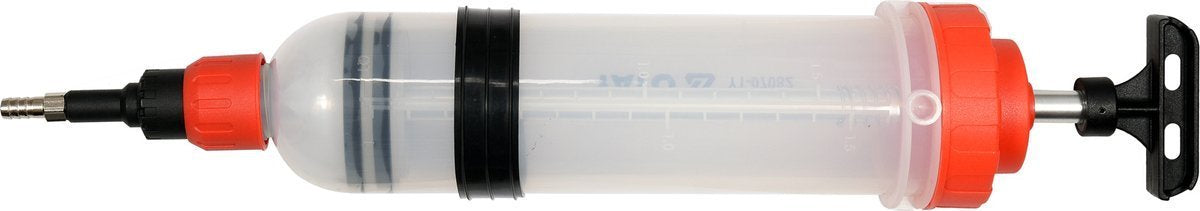 Švirkštas / rankinė pompa | 1500 ml | su 6 adapteriais (YT-07082)