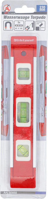 Gulsčiukas torpedo | su magnetu | 3 akutės | 230 mm (50868)