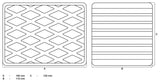 Guminis padas | auto keltuvams | 160 x 120 x 115 mm (7039)
