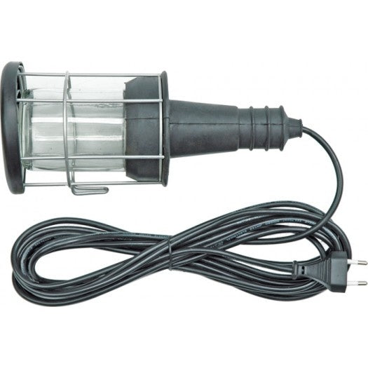 Darbo lempa "Gummi", met. grotelės, gumuotas korpusas, 60W 230V (82716)