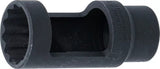 OXYGEN SENSOR SOCKET | 12.5 MM (1/2") DRIVE | 27 MM 12-POINT, 28 MM WINDOW (1140-27)
