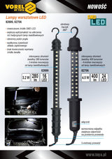 Darbo lempa su laidu | 24 SMD LED 4,5W, 220V (82706)